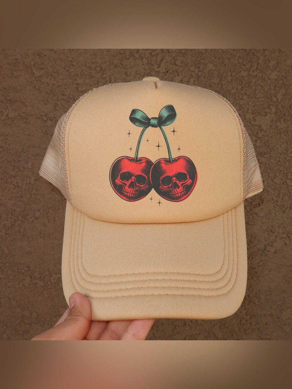 Cherry Graves Trucker Hat
